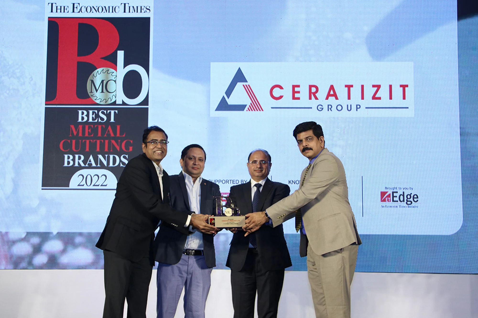 Best Brand Award in Metal Cutting Industry (The Economic Times)