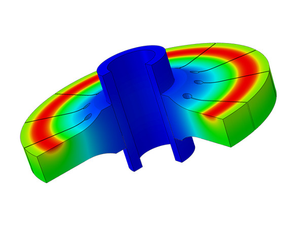 通过有限元法模拟实现旋转 X 射线阳极的可视化