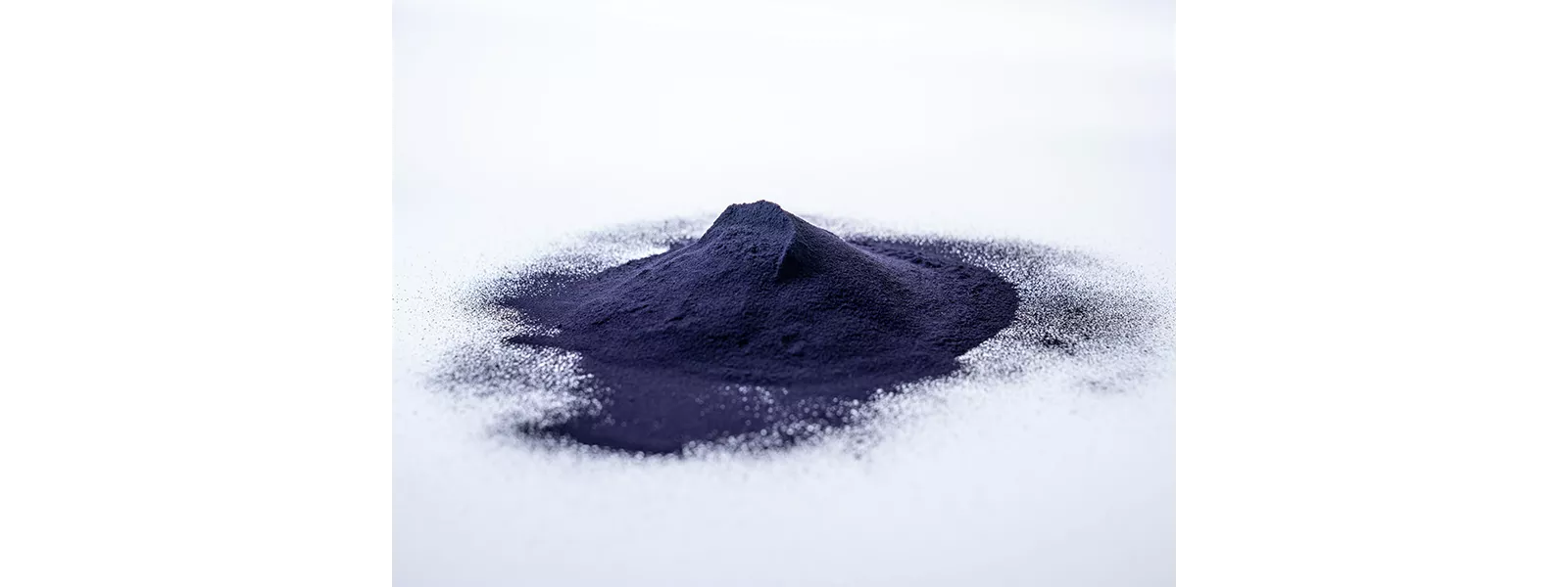 Pile of tungsten powder