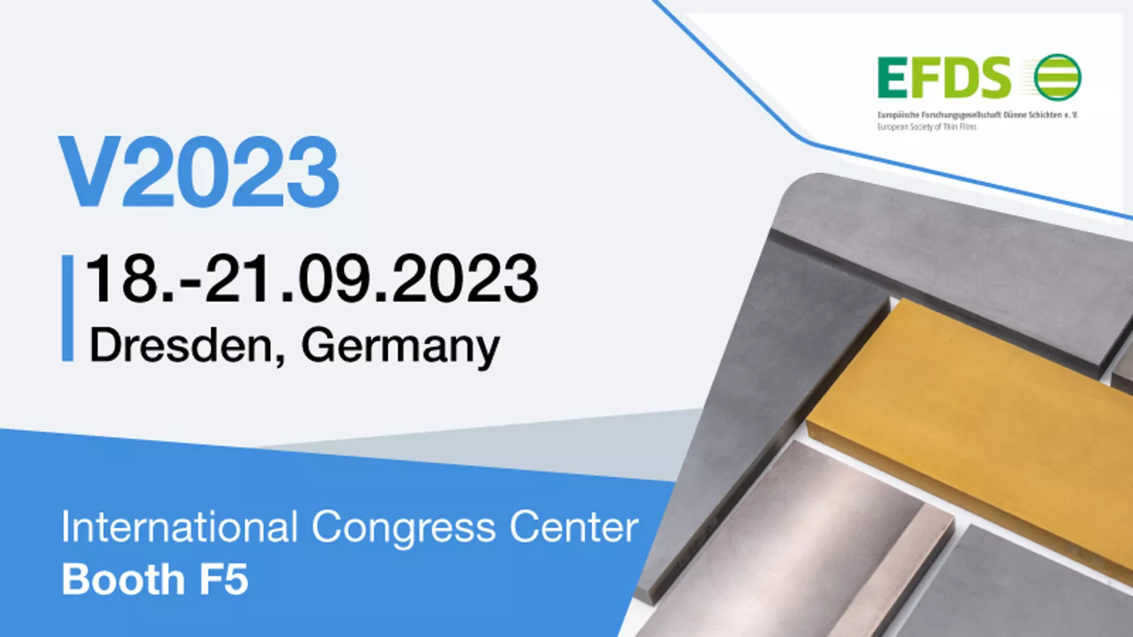 Plansee 将在德国德累斯顿参加 2023 年 V Conference