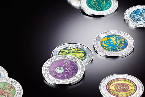 Die Münze Österreich 20 Jahre Silber-Niob