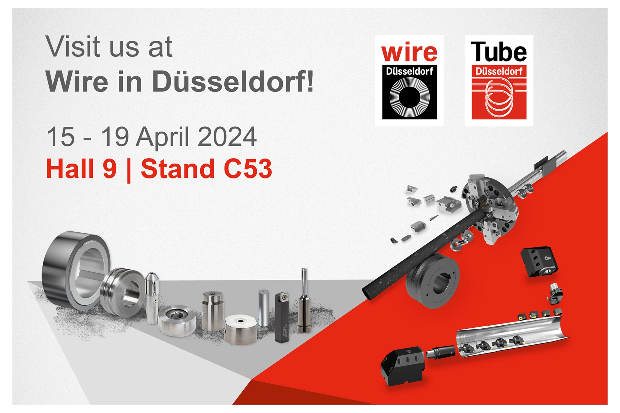 Join CERATIZIT at Wire and Tube 2022 in Düsseldorf