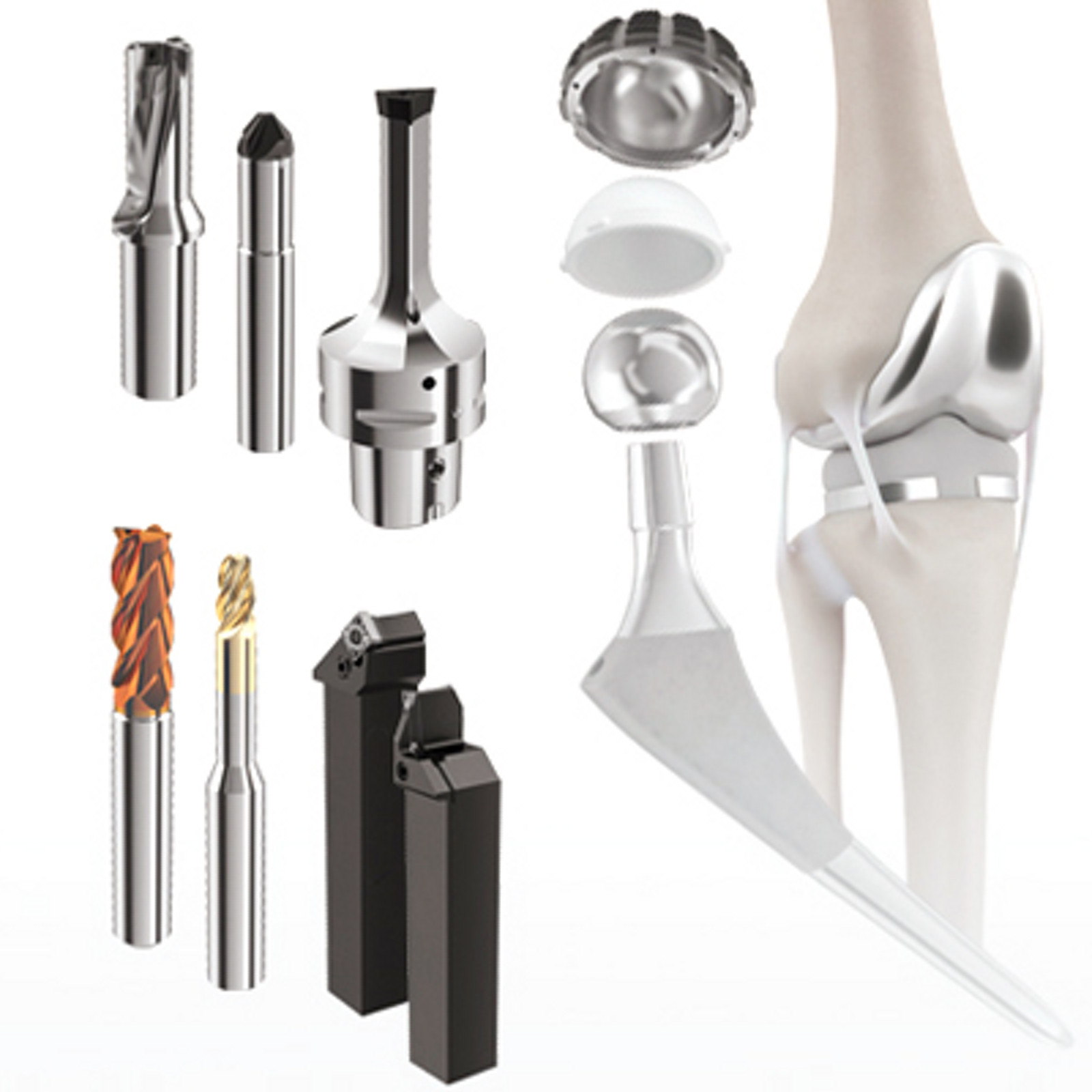 Cutting Tool Solutions für medizintechnische Komponenten