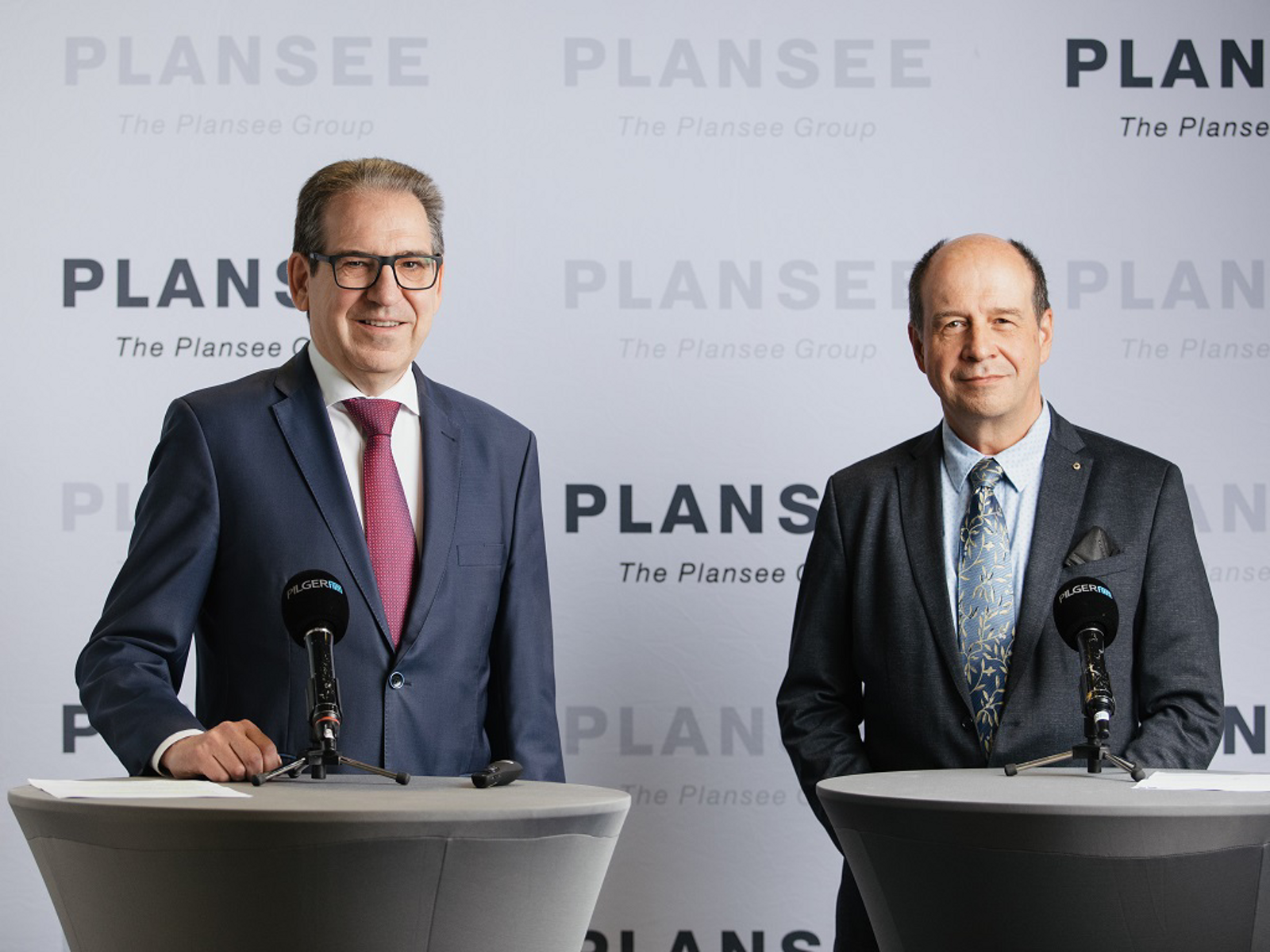Press conference 2021, Karheinz Wex and Dr Wolfgang Köck