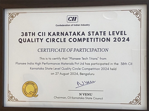 Plansee India Honored with &ldquo;Best Theme Award&rdquo; | Plansee