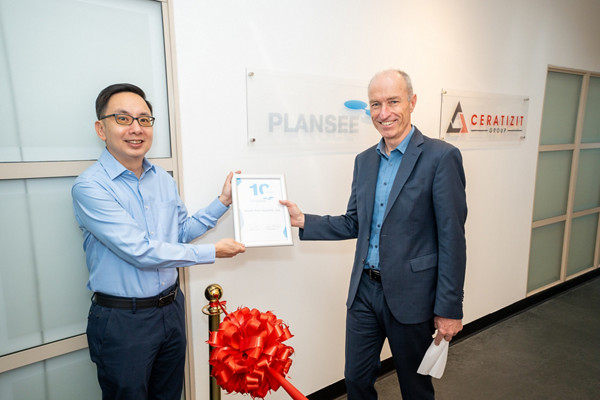 Plansee And CERATIZIT Inaugurate New Shared Office In Singapore | Plansee