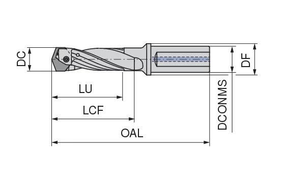 WPC – Holder for indexable insert drill | CERATIZIT