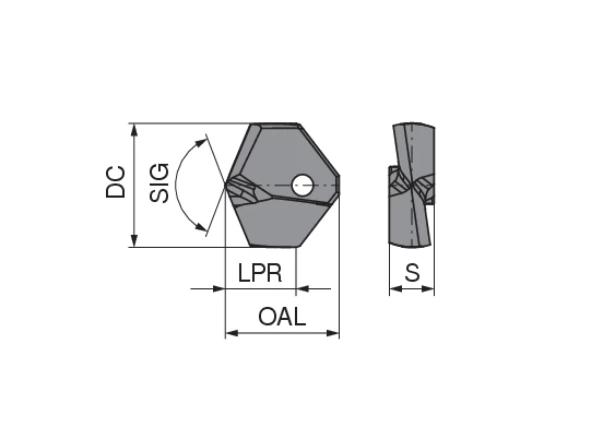 CoreLine – Indexable insert for indexable insert drill – WPC Change UNI ...