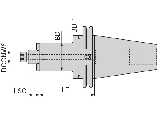 Shell mill adapter | CERATIZIT