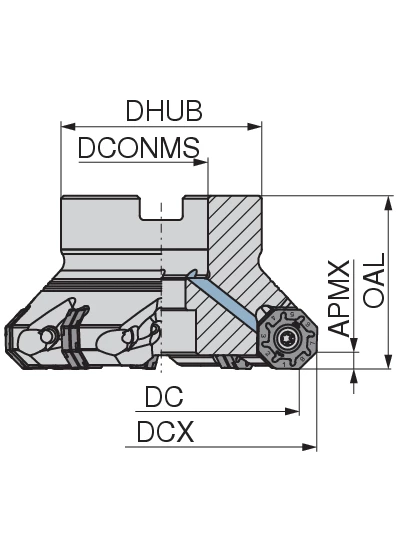 ノルデページ CoreLine – Shell mill – 273-06 | CERATIZIT