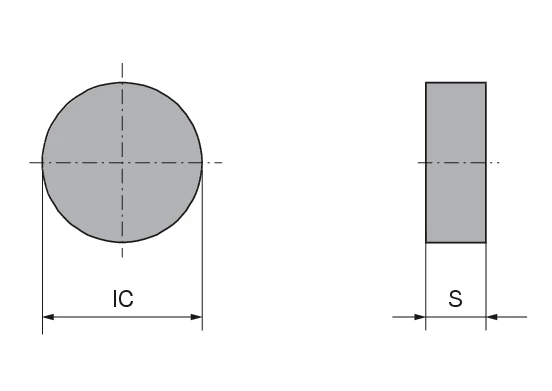 CoreLine – CERAMIC milling indexable insert – RNGN | CERATIZIT