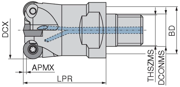 R 1000 screw-in button insert milling cutter | CERATIZIT | WNT | KOMET