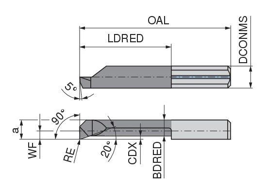 CoreLine – Inserts for internal turning – UltraMini | CERATIZIT