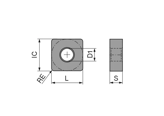 CARBIDE TURNING INSERT // SNMG 120412EN-M70 CTICP125 | CERATIZIT | WNT ...