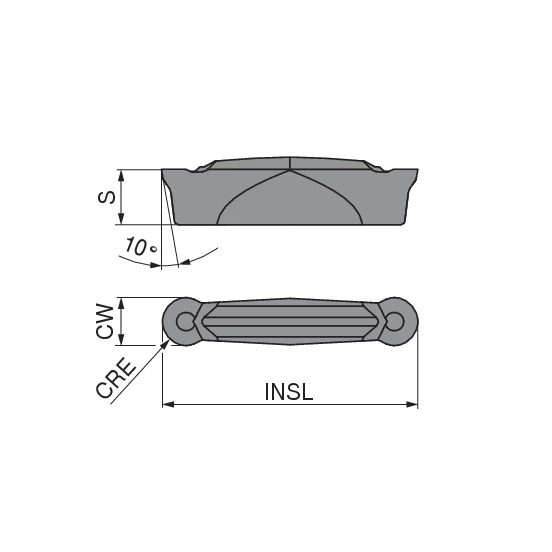 MaxiGroove – Carbide grooving insert – X32 | CERATIZIT