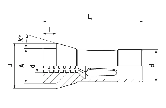 Pressure collet 116 E / F 13 | CERATIZIT