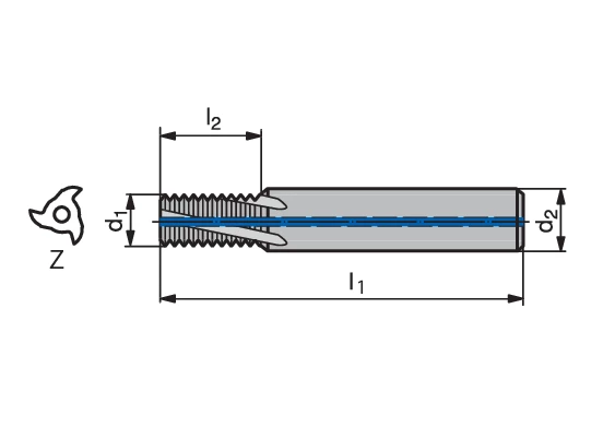 CoreLine – Thread Milling Cutter – SGF | CERATIZIT