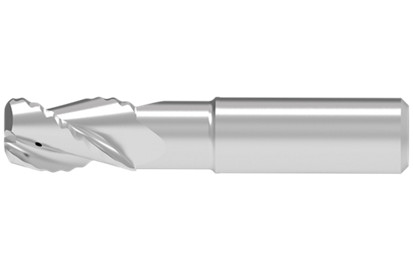 Schruppfräser mit Eckenradius