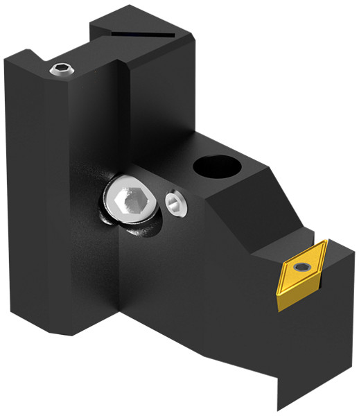 Tool holder block with screw clamping for VC.. Indexable inserts