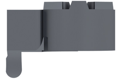 Axial-Stechen Vollradius